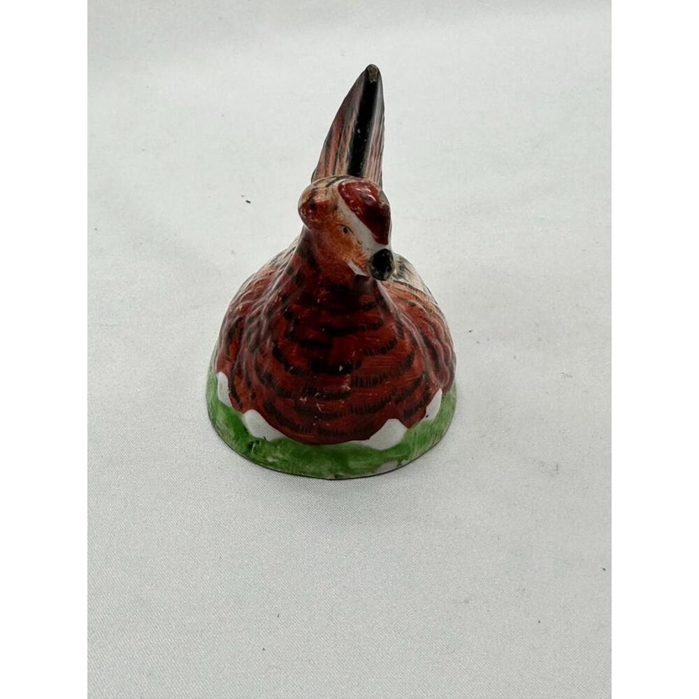 Antique 1800's Hen Eggs Painted Figurine Size 3.5"x2.5" - Picture 3 of 9